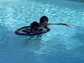 Swimming with daddy Swimming with daddy