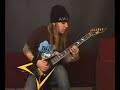 Alexi Laiho gives a lesson, using DR strings, from Guitar World September 2005 ... Alexi Laiho lesson DR strings 