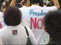 Activists arriving for Empower Singaporeans Rally & March