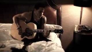 Lenny Kravitz STAND (Acoustic) in hotel bedroom