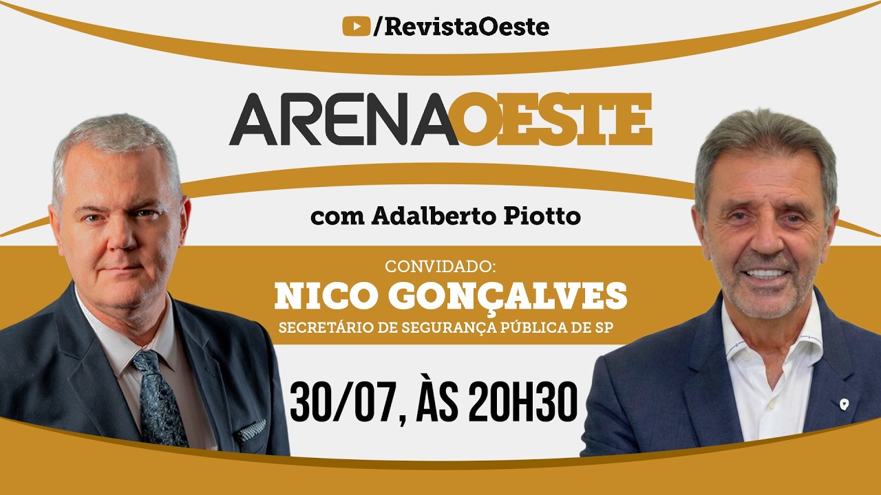 Arena Oeste #60 | Nico Gonçalves, Secretário De Segurança Pública De Sp