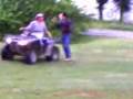 Alex Carr Rides His First Wheelie