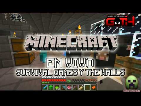 Minecraft Survival Games y THE WALLS #2 (EN VIVO) en Español - GOTH