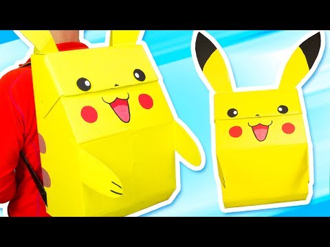 DIY Pikachu Backpack