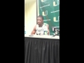 1/22/2012 post game press conference with Miami players