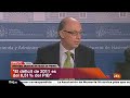 Montoro anuncia que el déficit de 2011 fue del 8,51%