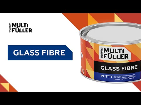 Auftragen von Spachtelmasse GLASS FIBRE Multi Füller