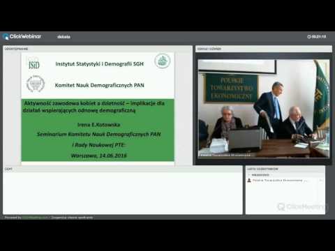 Polski rozwój gospodarczy wobec trendów demograficznych Polski rozwój gospodarczy wobec trendów demograficznych