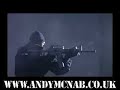 Andy McNab firing an M4 Assault Rifle Andy McNab firing an M4 Assault Rifle