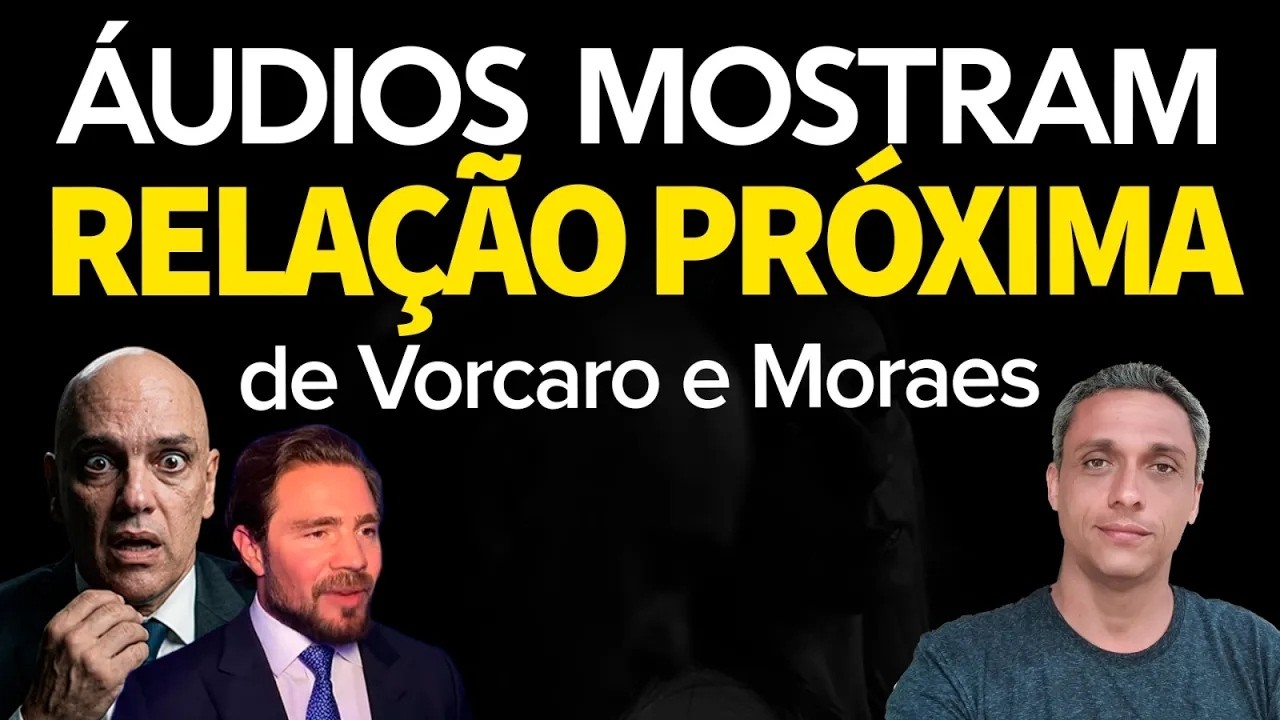 VAZA MAIS ÁUDIOS - Daniel Vorcaro era melhor amigo do Moraes e tem 20 Bi no exterior