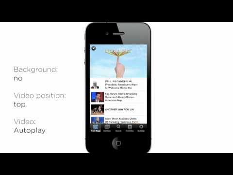 Mobile apps ad unit - Video Layer format by Smart AdServer - iOS SDK