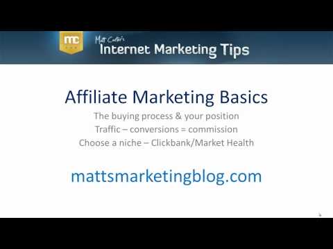 Affiliate Marketing Basics for Beginners