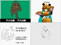 【UTAU】「アナロ熊のうた４画面」　某企業の利権の為に音声が無いので