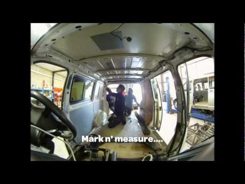 how to fit vw t5 roof rails