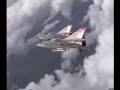 Saab J35 Draken trainers doing the Swedish Cobra Maneuver