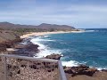 Blow Hole and Sandy Beach in Oahu