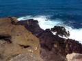 Blow Hole and Sandy Beach in Oahu