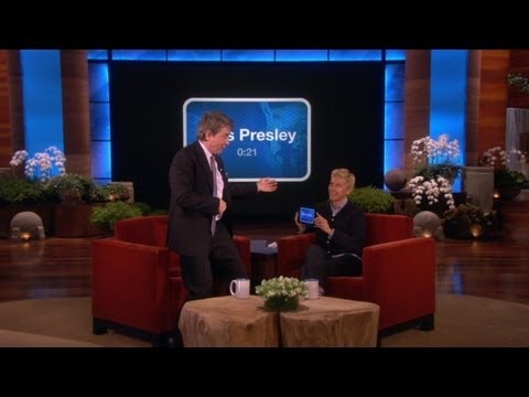 UP - Ellen challenged the brilliant impressionist to a round of her new game,