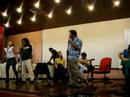 leprevost fazendo sua performance com os volunt�rios da p�tria, na puc curitiba, em 29/10/2007.