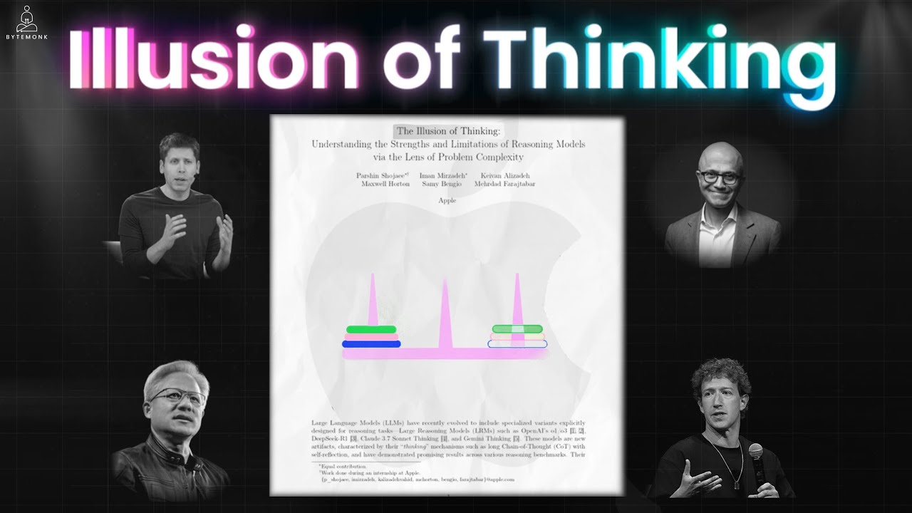 The Illusion of Thinking | Apple Just Exposed AI’s Fake Reasoning