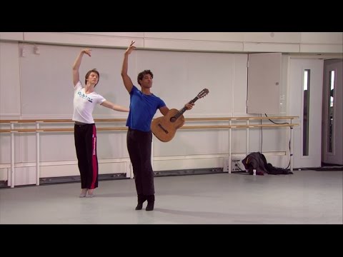 Don Quixote in rehearsal - World Ballet Day 2014 (The Royal Ballet)
