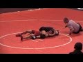 James Montefusco passes out in wrestling match