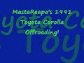 Toyota Corolla OFFROADING!
