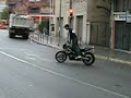 Bandit 400 Burn out a colectores por el pueblo