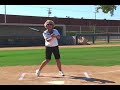 Fastpitch Hitting Instruction by Sue Enquist - Bat Lag
