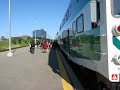Go Milton arriving and departing Erindale Station