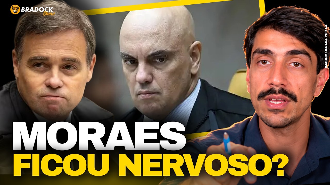 MORAES FICOU DESCONFORTÁVEL COM MENDONÇA? METAFORANDO ANALISA
