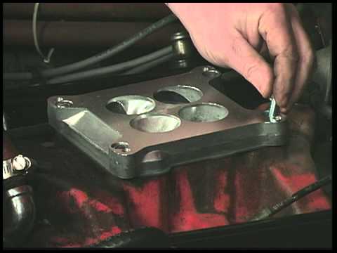 how to install a carburetor spacer