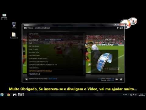Como Instalar Plugin LiveStreams e Lista de canais no XBMC