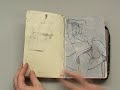 Moleskine Miguel Olivier notebook @ Detour exhibition