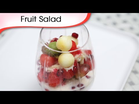 Basic Fruit Salad | Sweet Dessert Recipe | Quick Fruit Salad Recipe By Ruchi Bharani