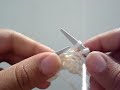 \"Portuguese Knitting\" lesson - slip slip purl