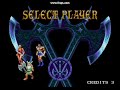 this is me playing the first level of golden axe 2.