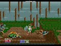 this is me playing the first level of golden axe 2.