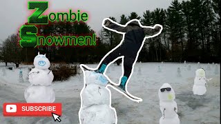Zombie Snowman Apocalypse 
