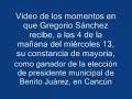 gregorio sánchez alcalde de benito juárez