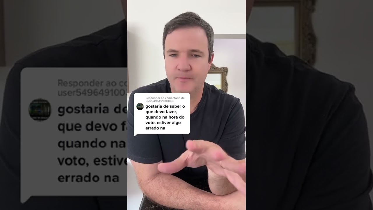 O que fazer se der problema na urna eletrônica?