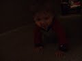 saul is getting better at crawling, and he loves playing peek-a-boo around the doorways. never mind that i sound like fran drescher...