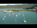 Aerial Sweep of Airlie Beach, Whitsundays