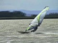 windsurfen am zicksee. segel naish boxer 5,4 qm und board jp freestyle/wave 102.