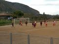 Rigore per il Collesano durante la partita contro l'Olimpique Finale