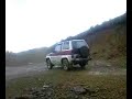 Timmy in the Daihatsu 4x4 2