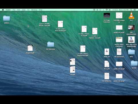 how to open library on mac