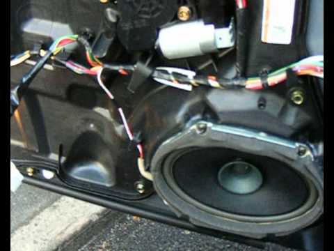 Mazda 6 Front Speaker Replacement.wmv