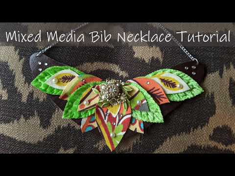 Make A DIY Bib Necklace | Allise Nicole's Artistic Explorations