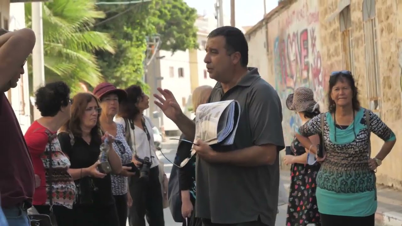 סיור בנווה צדק, תל אביב, של איציק דרור מחברת walk-tlv